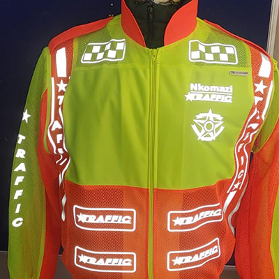Hi visibility jackets